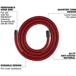 Milwaukee Tools 20' Accessory Hose 49-90-1971