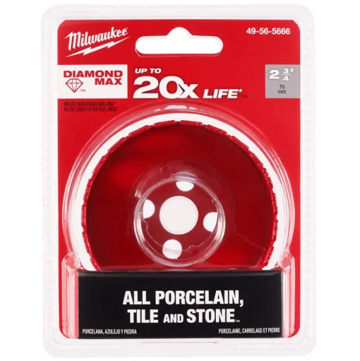 Milwaukee Tools 2-3/4" Diamond Max Hole Saw 49-56-5666