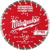 Milwaukee Tools 14" Diamond Max Segmented Turbo, General Purpose Diamond Blade 49-93-9014