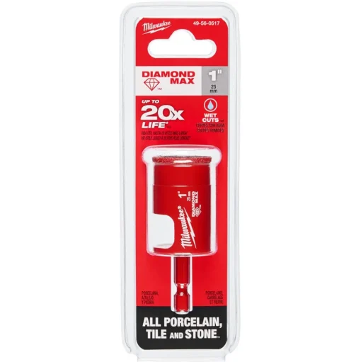 Milwaukee Tools 1" Diamond Max Hole Saw Bit 49-56-0517
