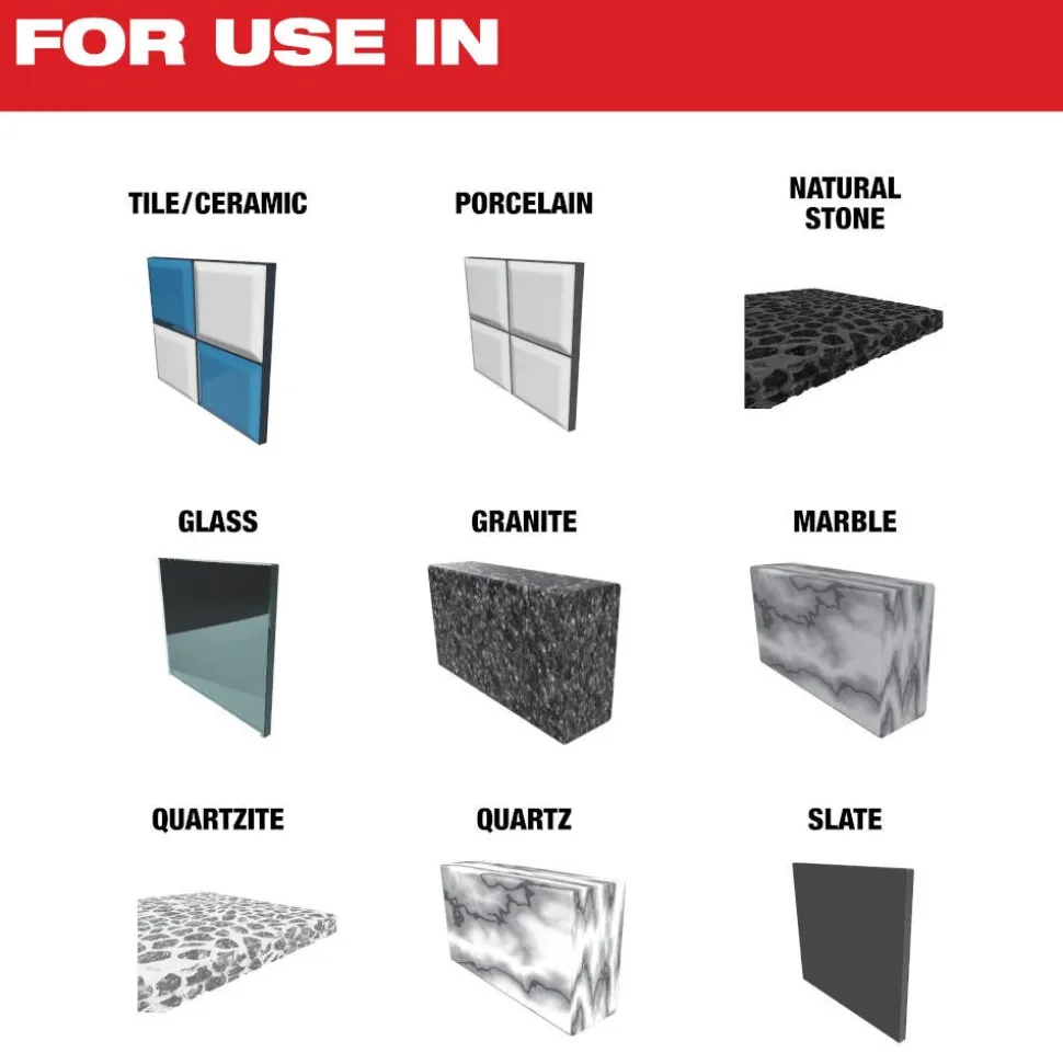 Milwaukee Tools 4" Diamond Max Hole Saw 49-56-5684