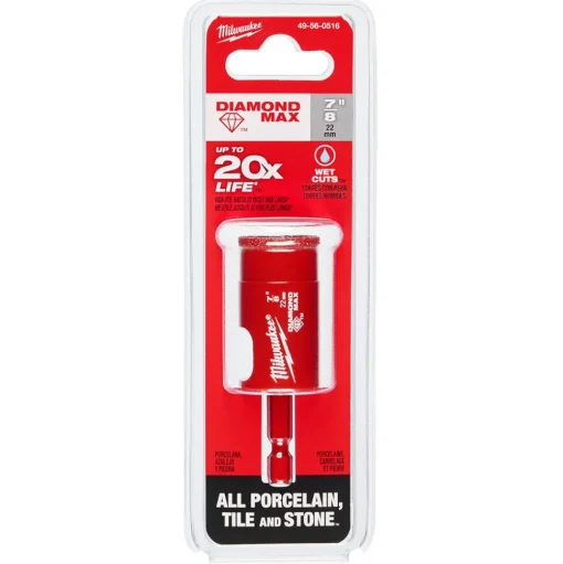 Milwaukee Tools 7/8" Diamond Max Hole Saw Bit 49-56-0516