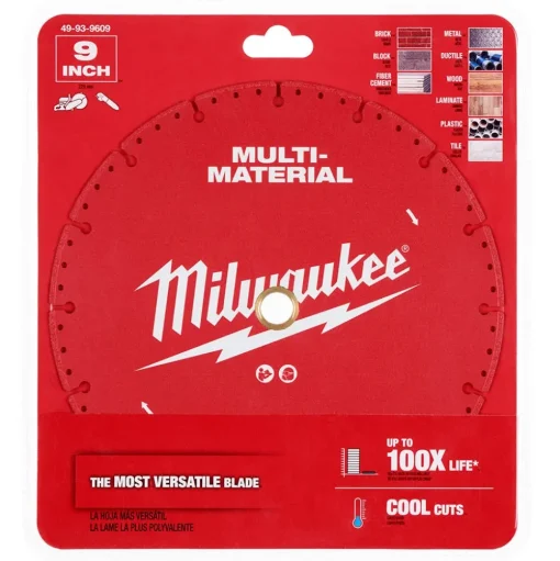 Milwaukee Tools 9" Multi-Material Diamond Blade 49-93-9609