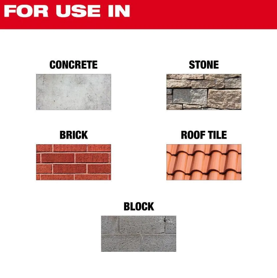 Milwaukee Tools 7" Segmented Masonry & Concrete Diamond Blade 49-93-9307