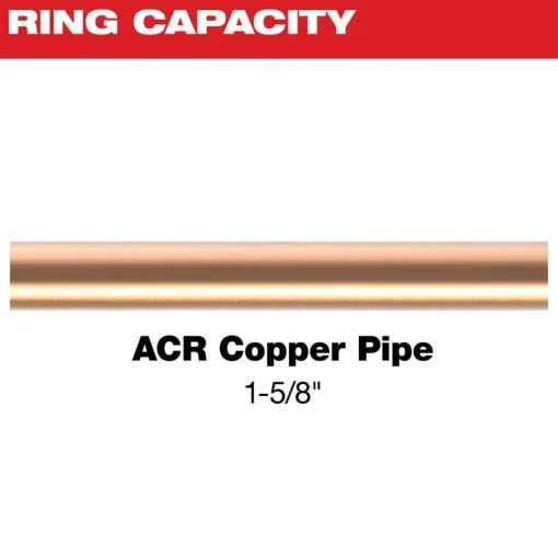 Milwaukee Tools 1-5/8" ZoomLock MAX® and MaxiPro® Pivoting Press Ring 49-16-2670ZX
