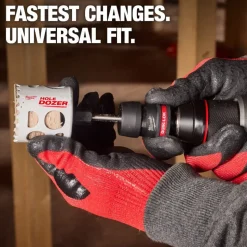 Milwaukee Tools 12PC QUIK-LOK Hole Dozer GP Kit 49-22-4702