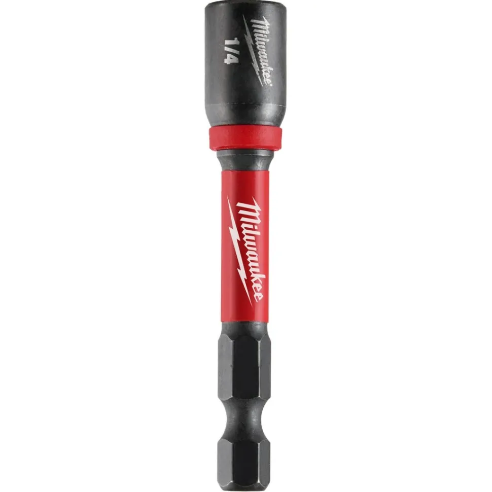 Milwaukee Tools SHOCKWAVE Impact Duty 1/4” x 2-9/16” Magnetic Nut Driver 49-66-4732