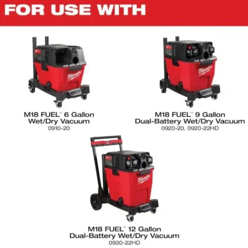 Milwaukee Tools Two Piece HEPA and Foam Wet Filter Kit 49-90-1900HW