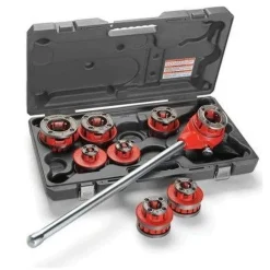 RIDGID Die Head 1/8'' - 2" Pipe Threader 12R Set (9 Head) 36505