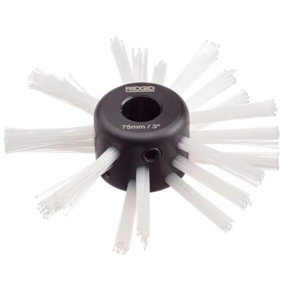 RIDGID K9-306 3" Nylon Cleaning Brush For 3/8" Cable 68958