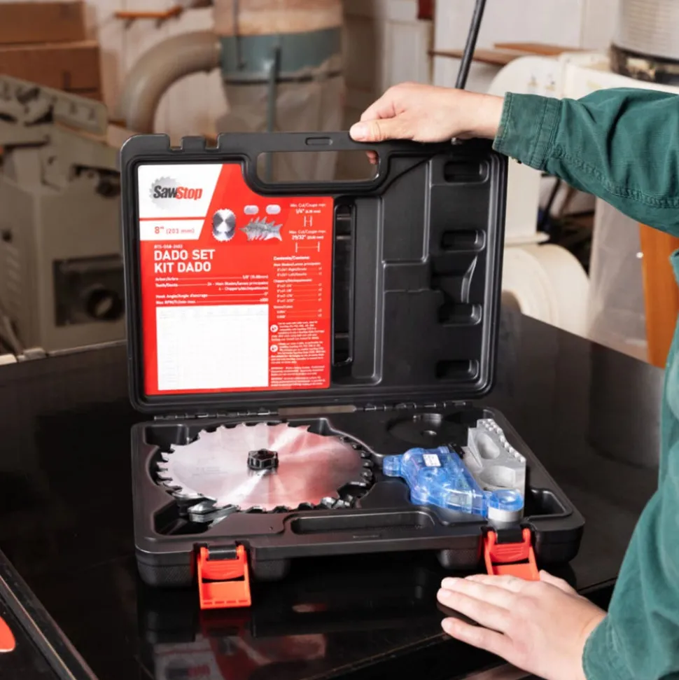 SawStop Table Saws SawStop 8" Premium Dado Set BTS-DS8-2402 BTS-DS8-2402