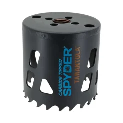Spyder 2-5/8" Carbide Tipped Metal/Wood Cutting Hole Saw 600911CF