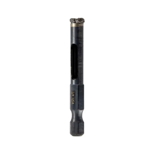 Spyder 1/4" Diamond Edge Arbored Hole Saw Bit 600847