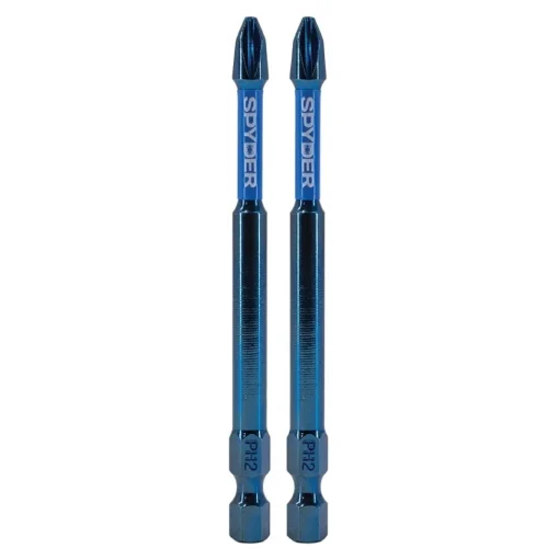 Spyder 3-1/2" PH2 Impact Driver Bit (2-Pack) 19057