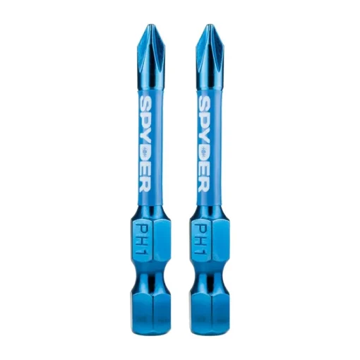 Spyder 2" PH1 Impact Driver Bit (2-Pack) 19045