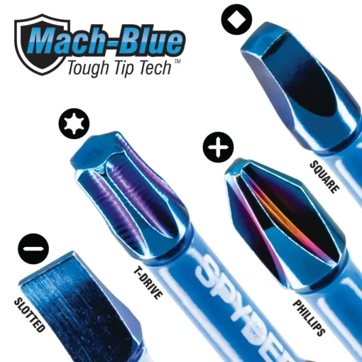 Spyder 1" T10 Impact Driver Bit (2-Pack) 19039