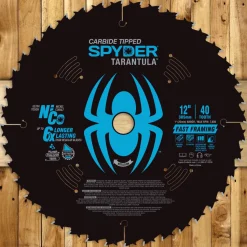 Spyder 12" 40-Tooth TCT Framing Circular Saw Blade 13049