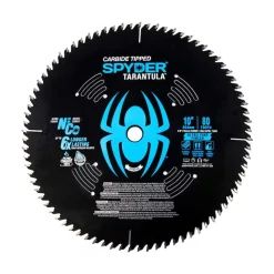 Spyder 10" 80-Tooth TCT Ultra Fine Circular Saw Blade 13026