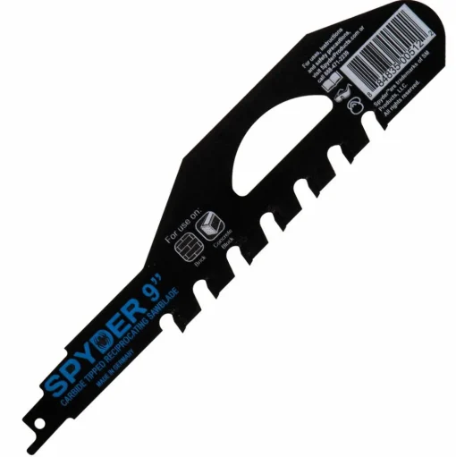 Spyder 9" 2-TPI Demolition TCT Reciprocating Saw Blade 200209