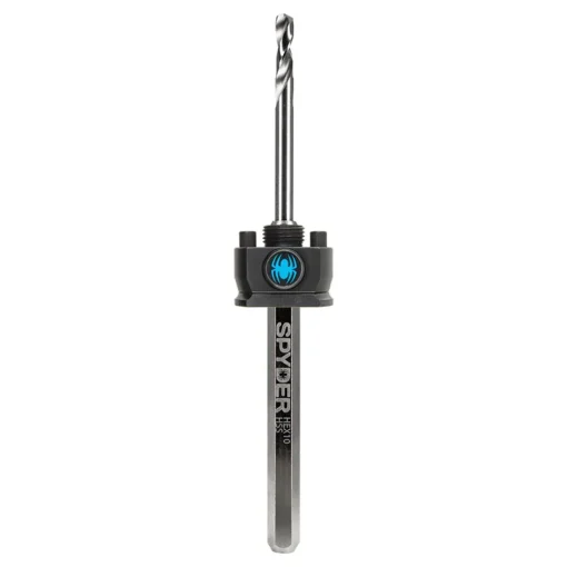 Spyder Hex10 1/2" HSS Quick Change Hole Saw Arbor Assembly 600634P
