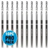 Spyder Hex8 3/8" HSS Quick Change Hole Saw Arbor Pilot Bit (10-Pack) 600648-10