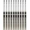 Spyder Hex10 1/2" TCT Quick Change Hole Saw Arbor Pilot Bit (10-Pack) 600646-10