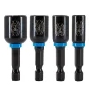 Spyder 4-Piece Magnetic Impact Nut Driver Set (1/4, 5/16, 3/8, 7/16") 19063