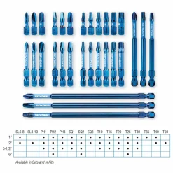 Spyder 7-Piece Metric Impact Driver Hex Bit Set (2, 2.5, 3, 4, 5, 5.5, 6mm) 19066
