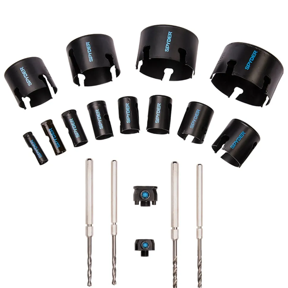 Spyder 18-Piece TCT Hole Saw Kit 600938