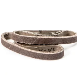 United Abrasives Sait Aluminum Oxide - Closed Coat (1A-X / 2A-X ) File Belts, 18" x 1/2", 80 Grit, 10-Pack 60062