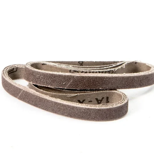 United Abrasives Sait Aluminum Oxide - Closed Coat (1A-X / 2A-X ) File Belts, 18" x 1/2", 80 Grit, 10-Pack 60062