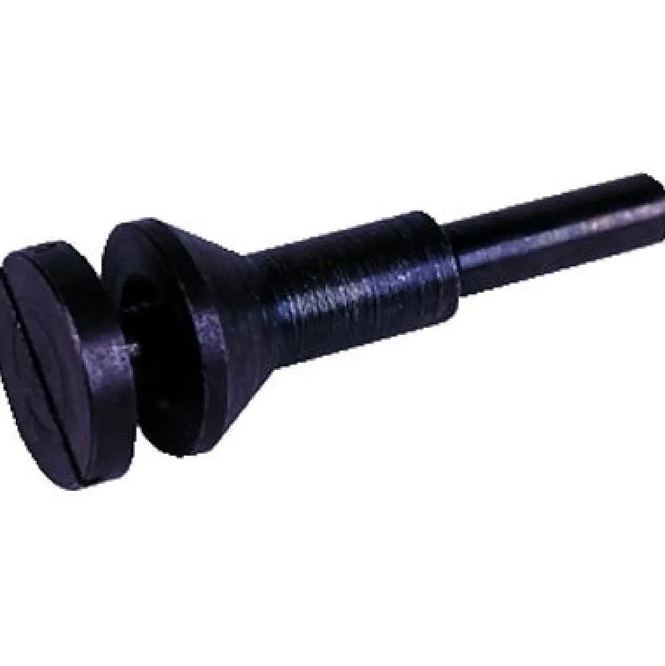 Weiler Tiger Type 1 Wheel Mounting Mandrel, 3/8" Arbor, 1/4" Shank Die Grinder Cutting 56490