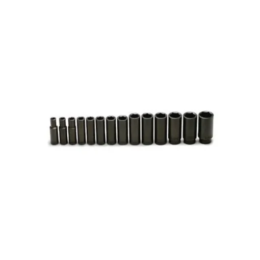 Wright Tool 1/2" SAE Impact Socket Set 14 Piece WR407
